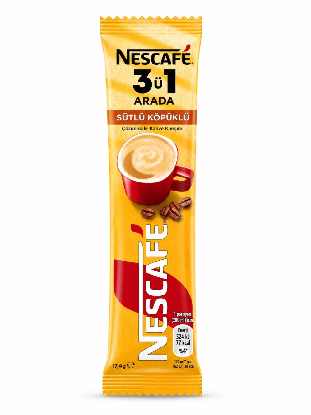 Nescafe 3ü1 Arada Sütlü Köpüklü