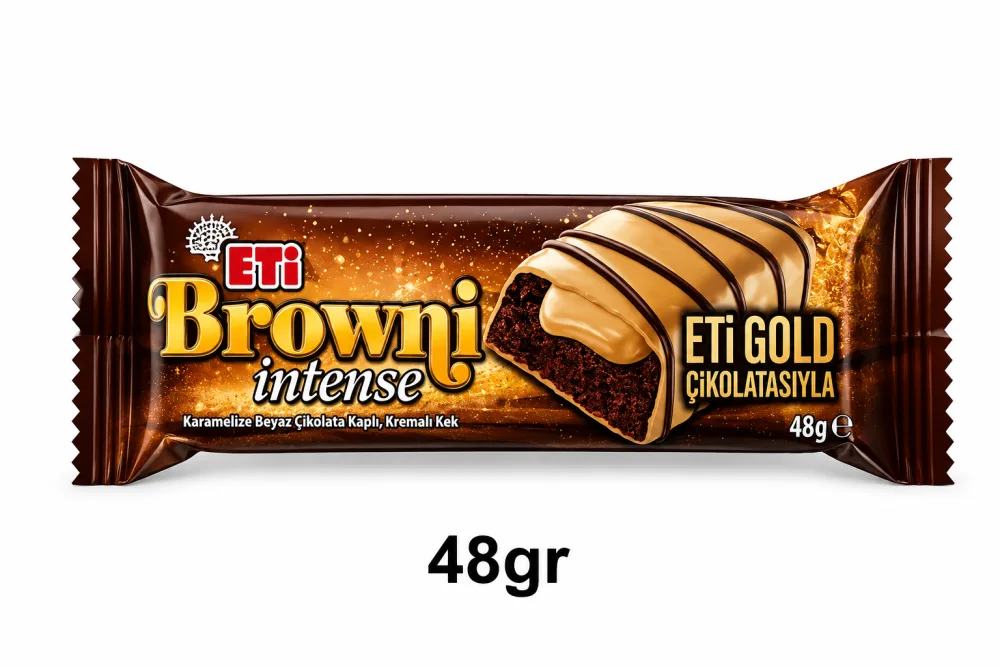 Eti Brownie intense karamel 48gr